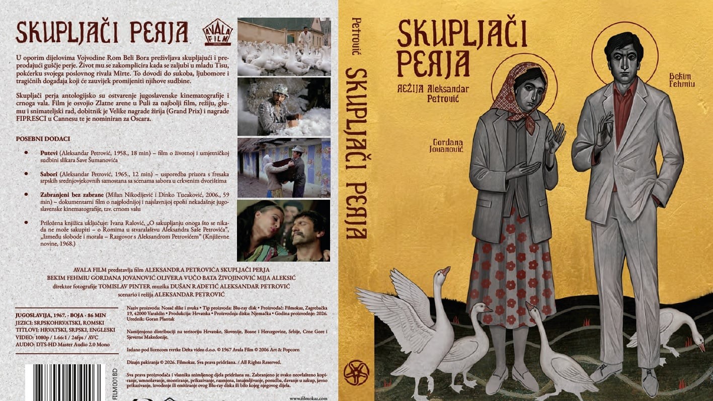 Specifikacija prvog domaćeg Blu Ray izdanja SKUPLJAČI PERJA